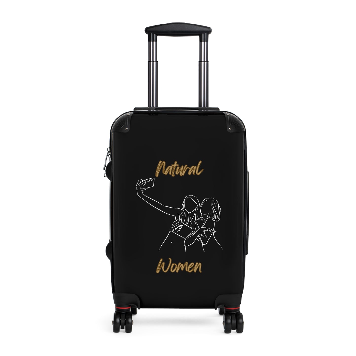 Natural Woman Friends Selfie (WL) Suitcase BLACK