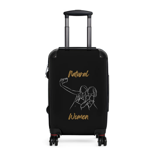 Natural Woman Friends Selfie (WL) Suitcase BLACK