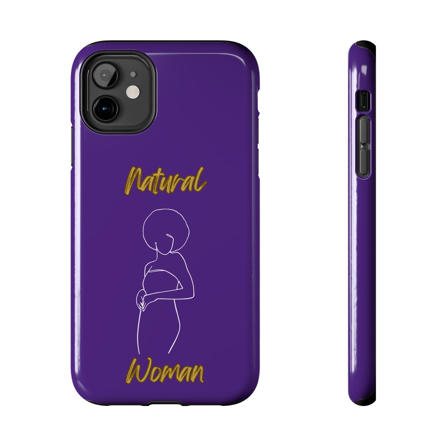 Natural Woman Sho Nuff (WL)Tough Phone Cases  PURPLE