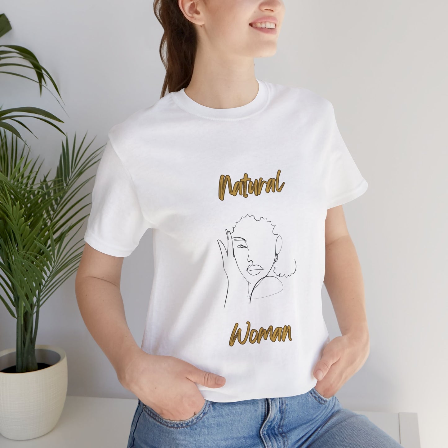 Natural Woman Let's Be Friends (BL) Short Sleeve T-Shirt