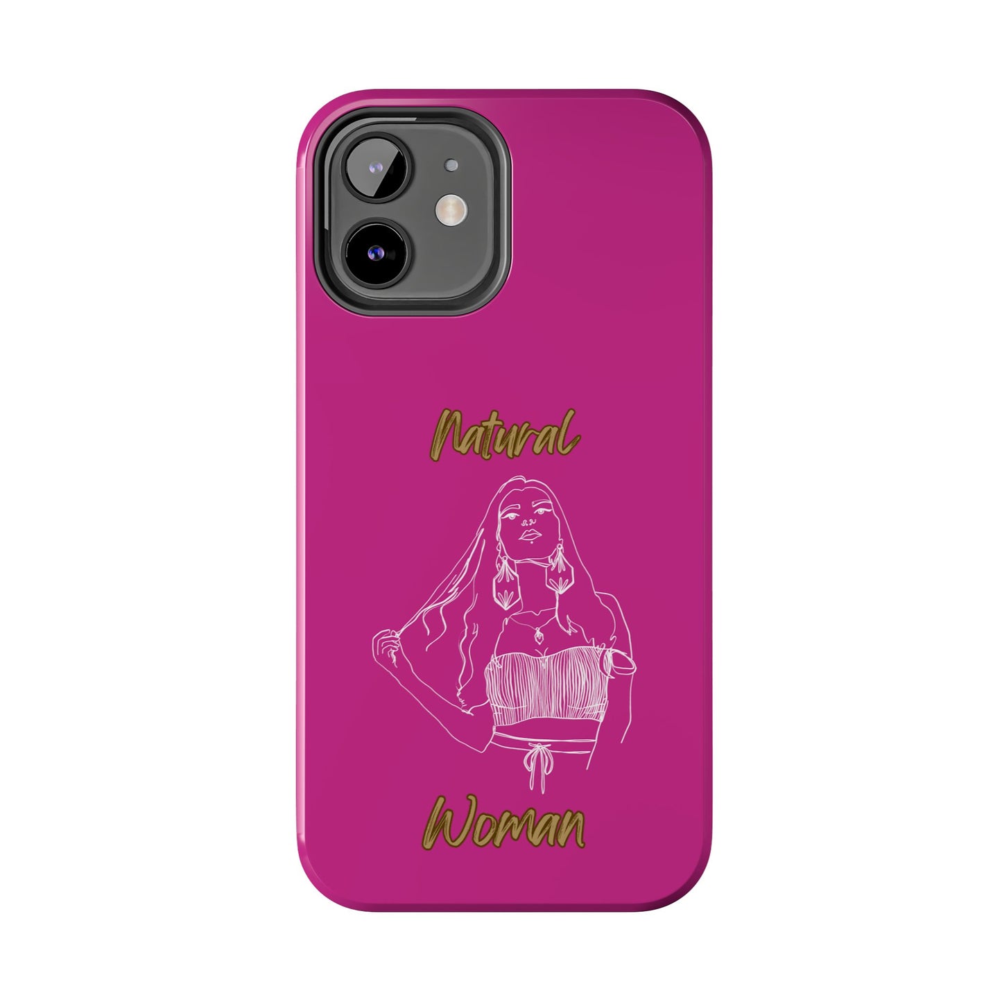 Natural Woman Thinking (WL)Tough Phone Cases PINK