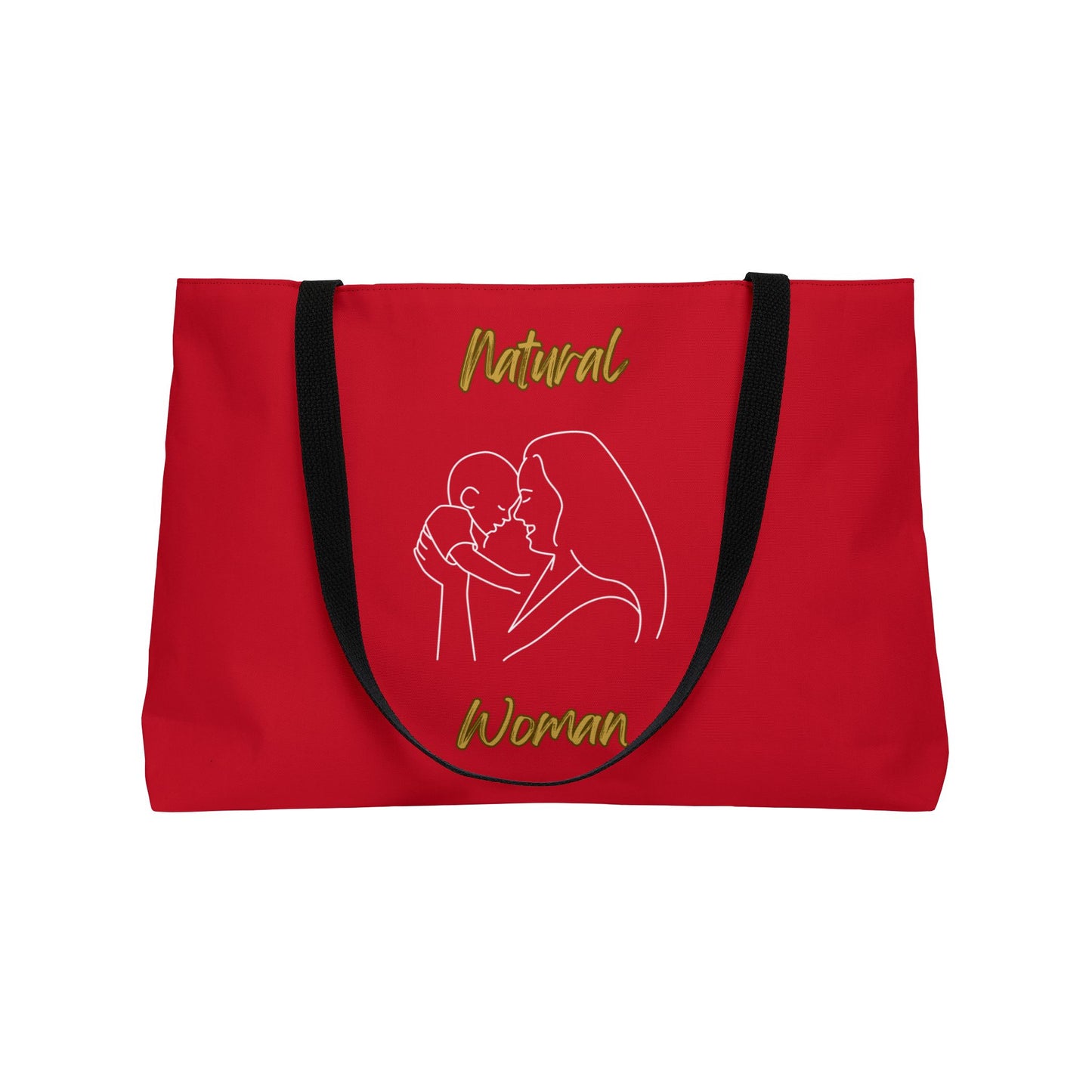 Natural Woman Joy (WL) Weekender Tote Bag DARK RED
