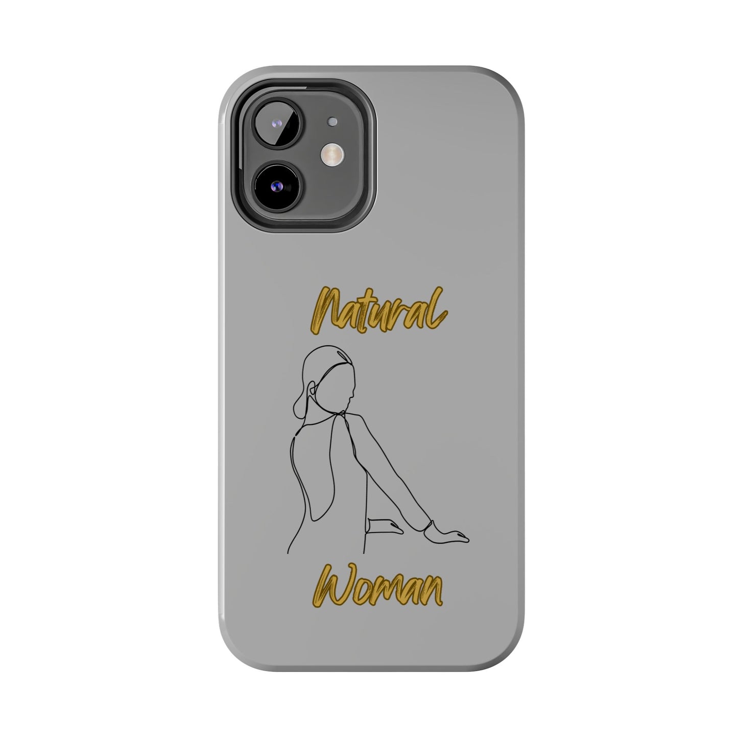 Natural Woman Hands Free (BL)Tough Phone Cases LIGHT GREY