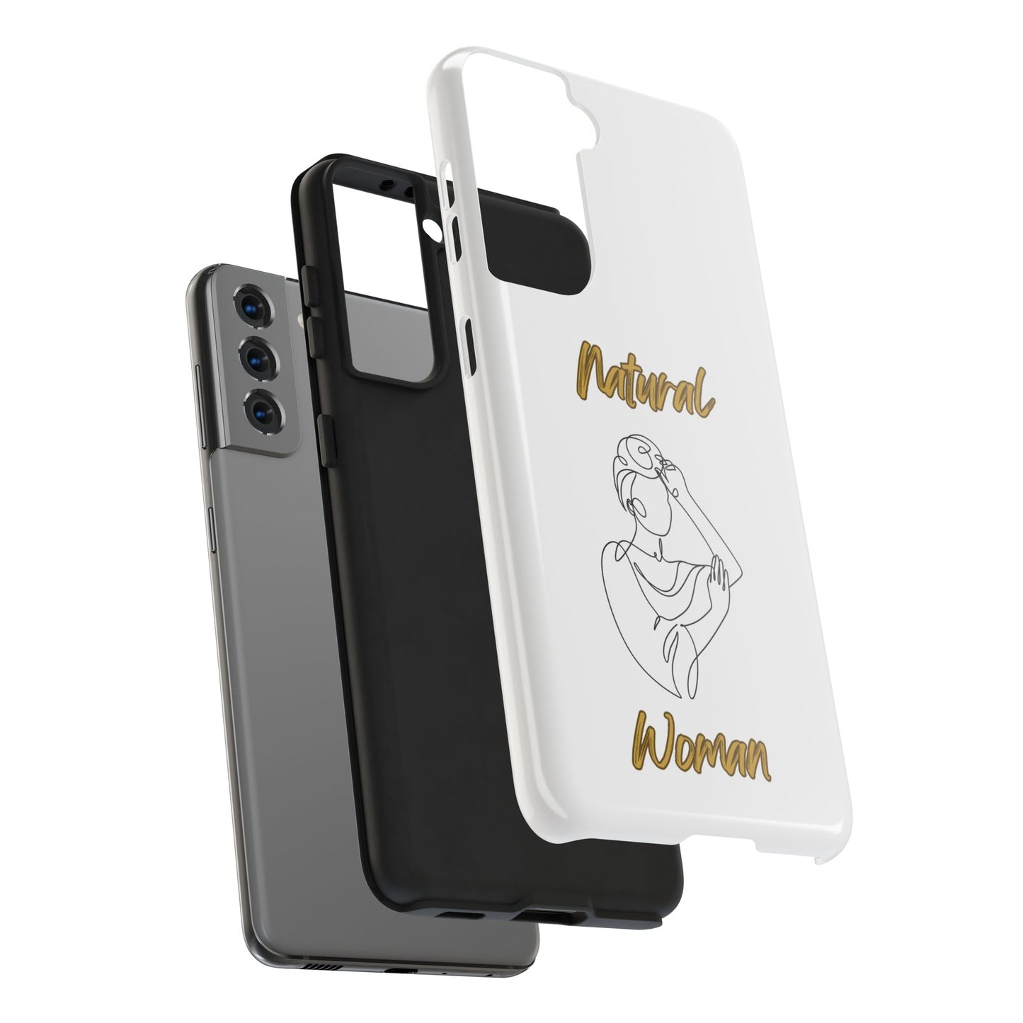 Natural Woman Style (BL)Tough Phone Cases WHITE