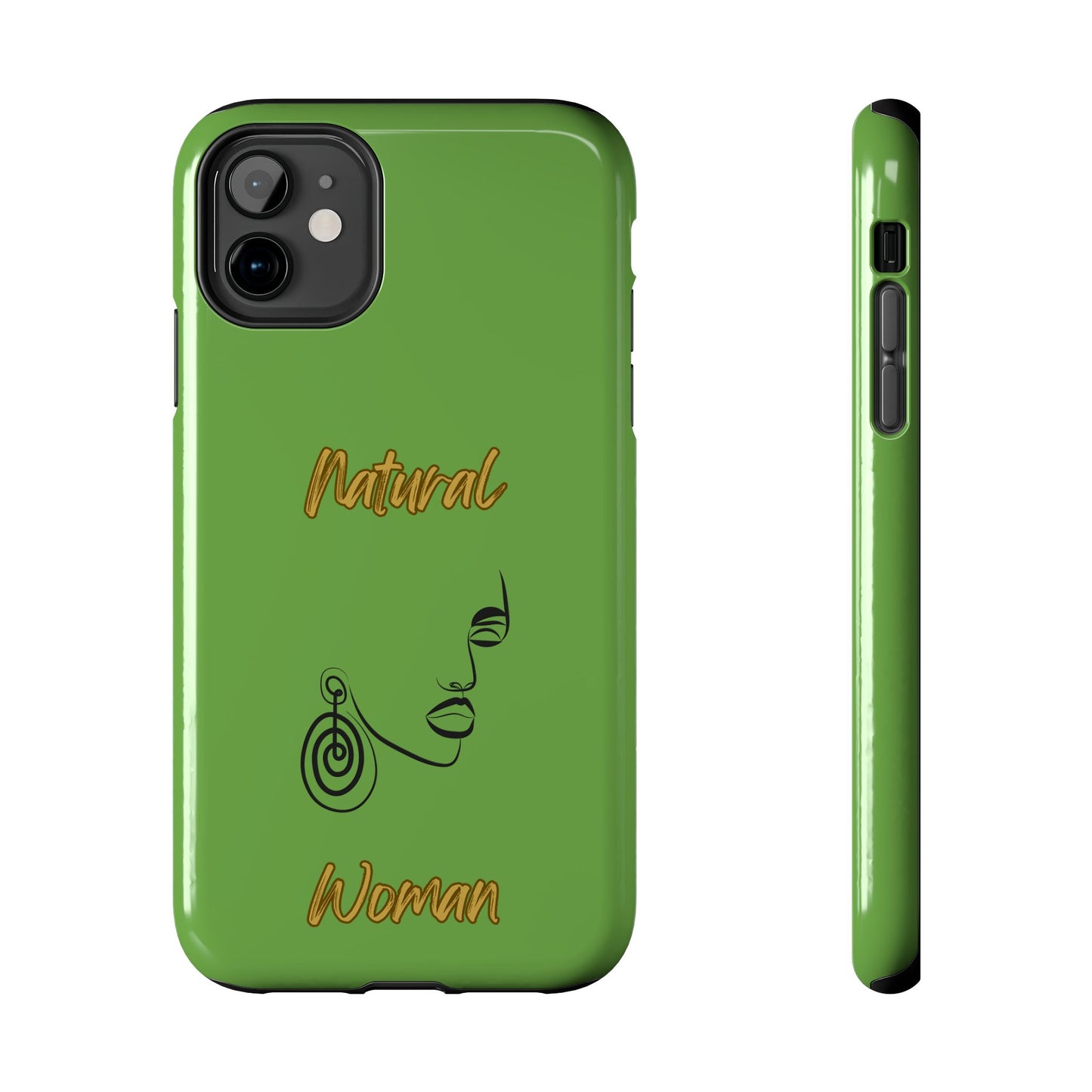Natural Woman Music In My Soul (BL)Tough Phone Cases GREEN