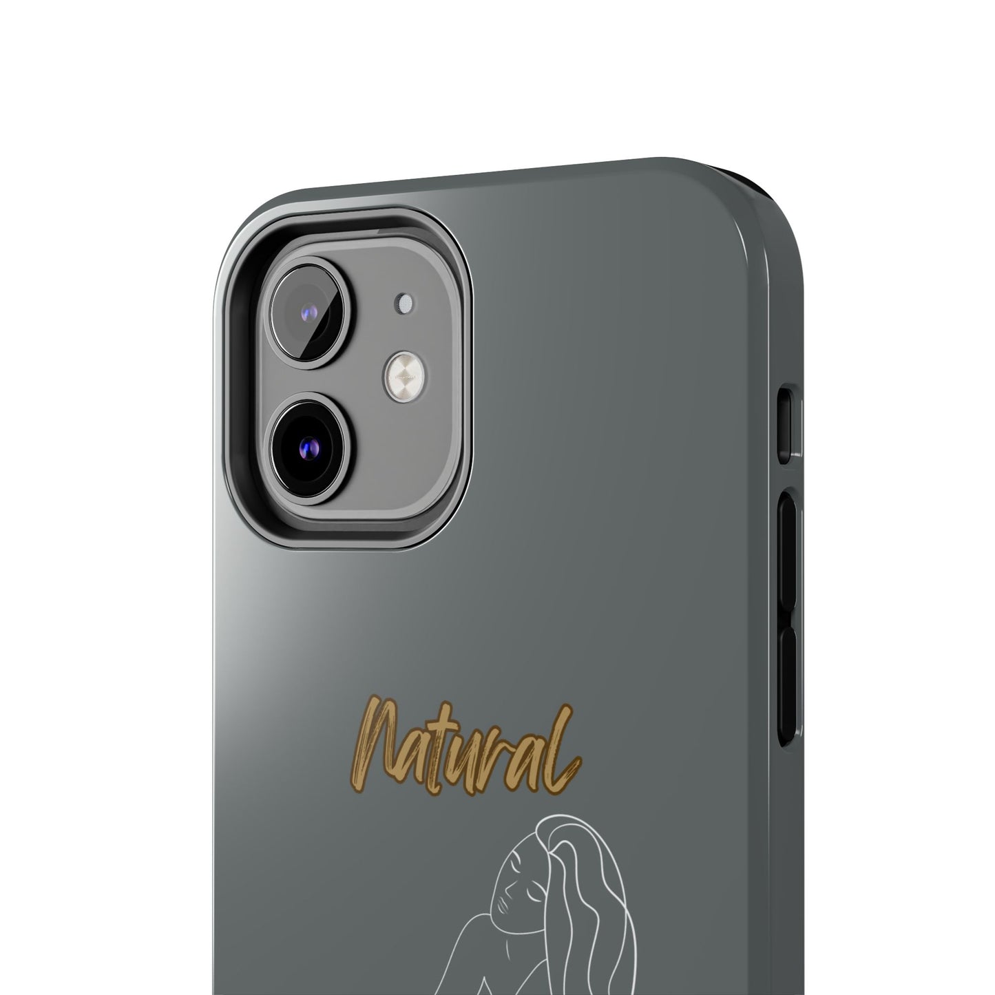 Natural Woman Beauty (WL) Tough Phone Cases DARK GREY