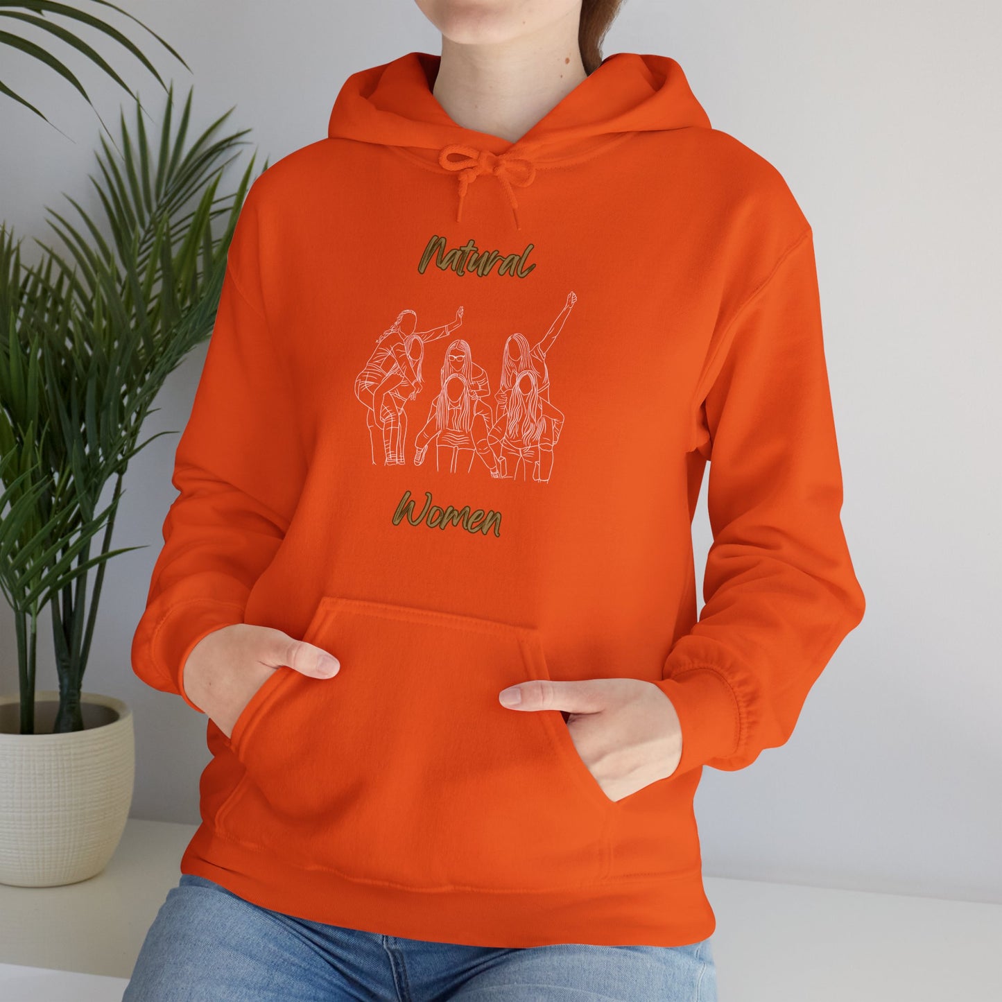 Natural Women Piggy Back (WL) Hoodie