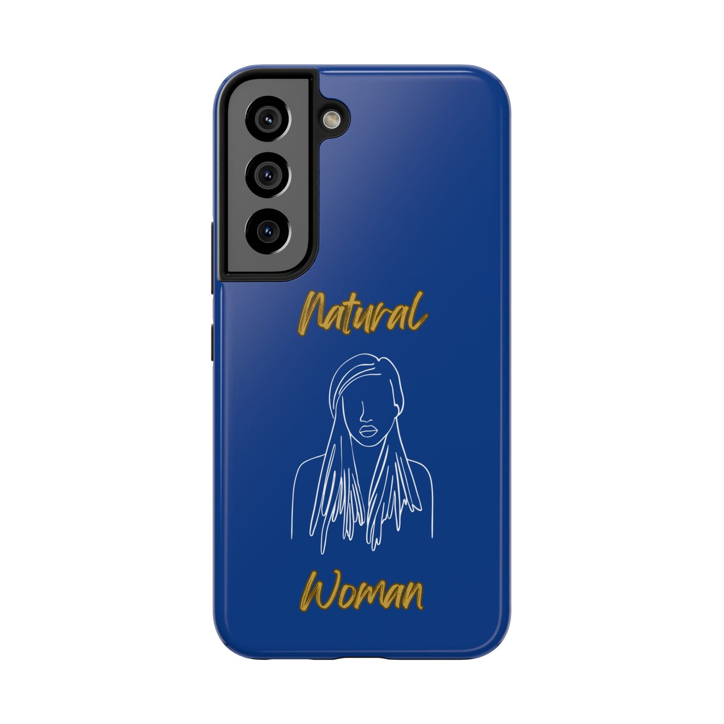 Natural Woman Content (WL)Tough Phone Cases DARK BLUE