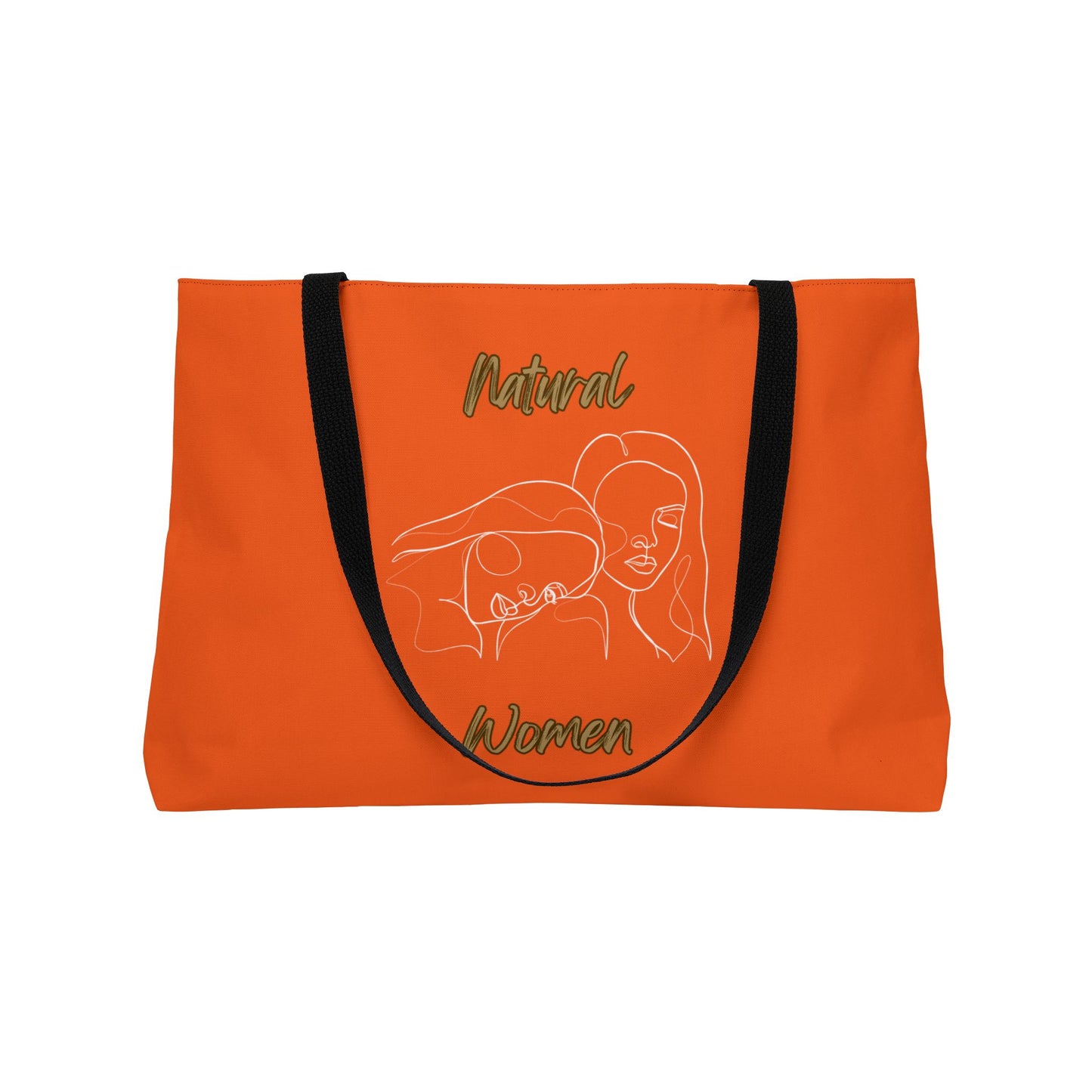 Natural Women Sisters (WL) Weekender Tote Bag ORANGE
