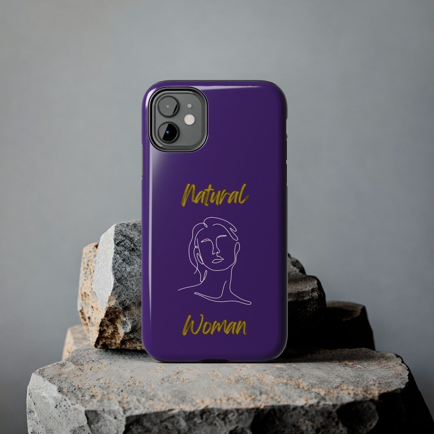 Natural Woman Hello (WL)Tough Phone Cases PURPLE