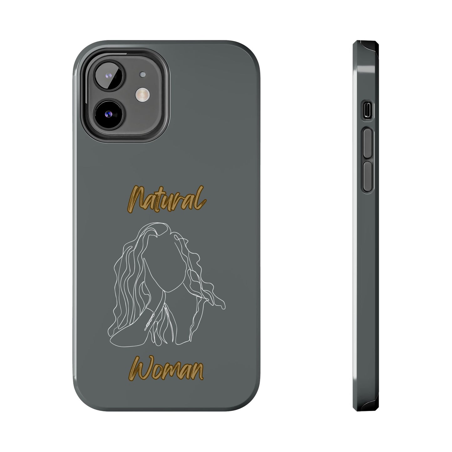 Natural Woman Relaxed (WL) Tough Phone Cases DARK GREY