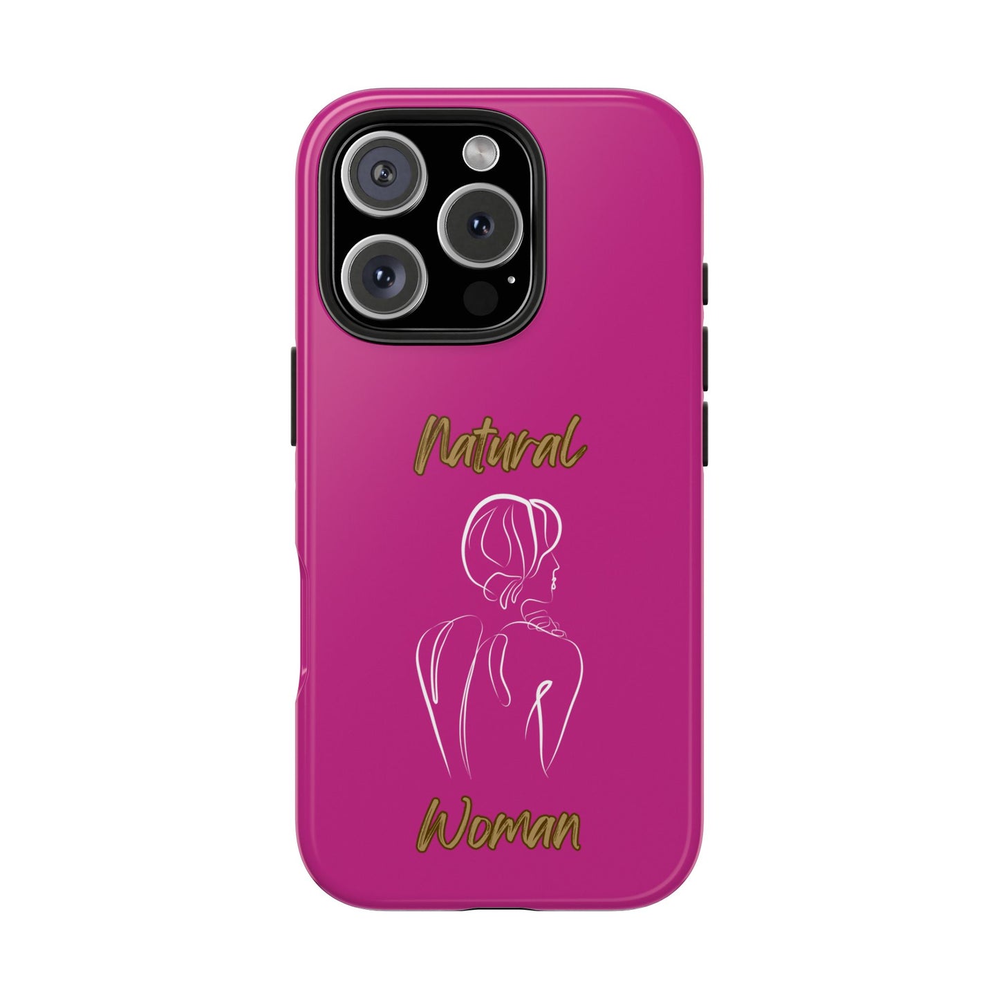 Natural Woman Back (WL)Tough Phone Cases PINK