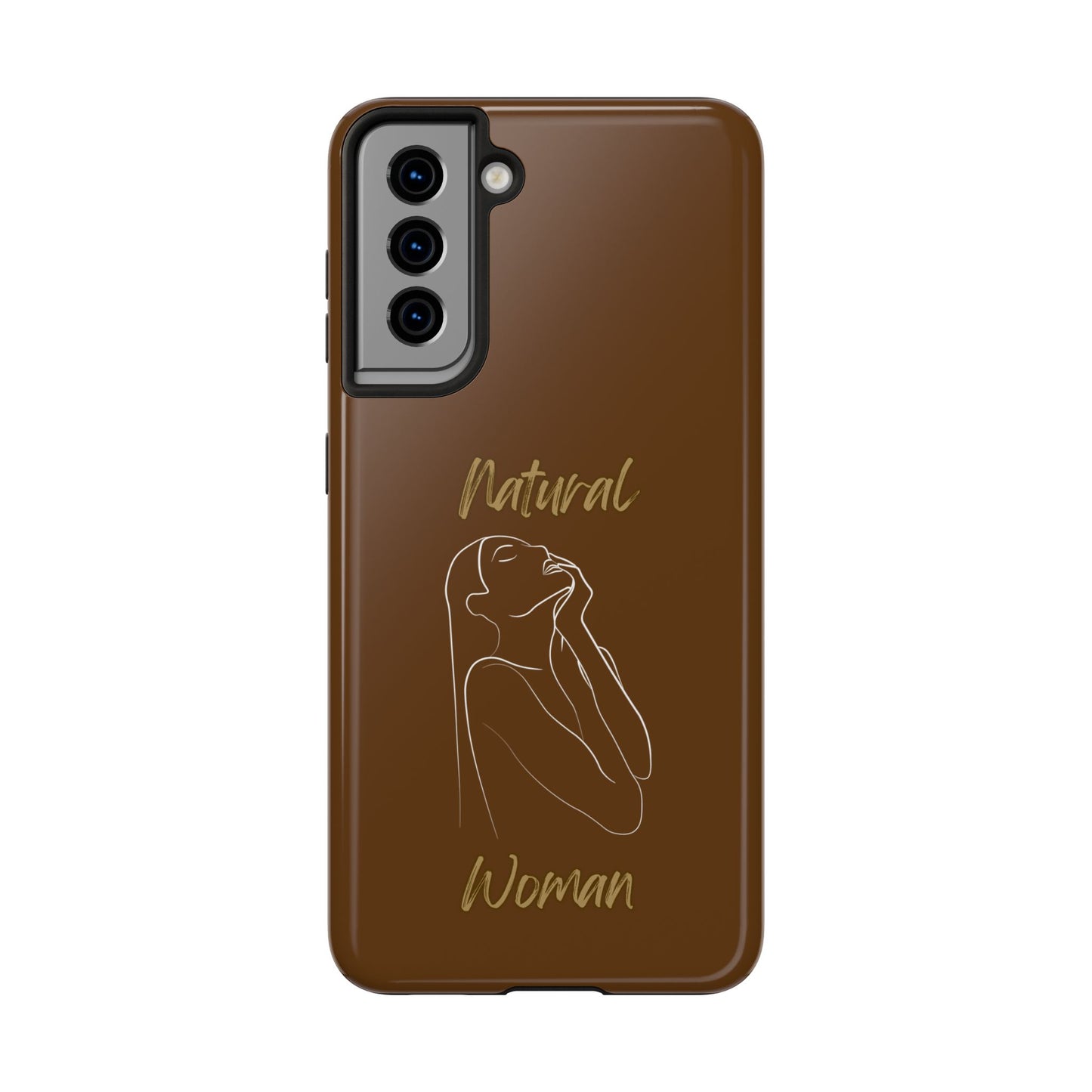 Natural Woman Thank You (WL) Tough Phone Cases BROWN
