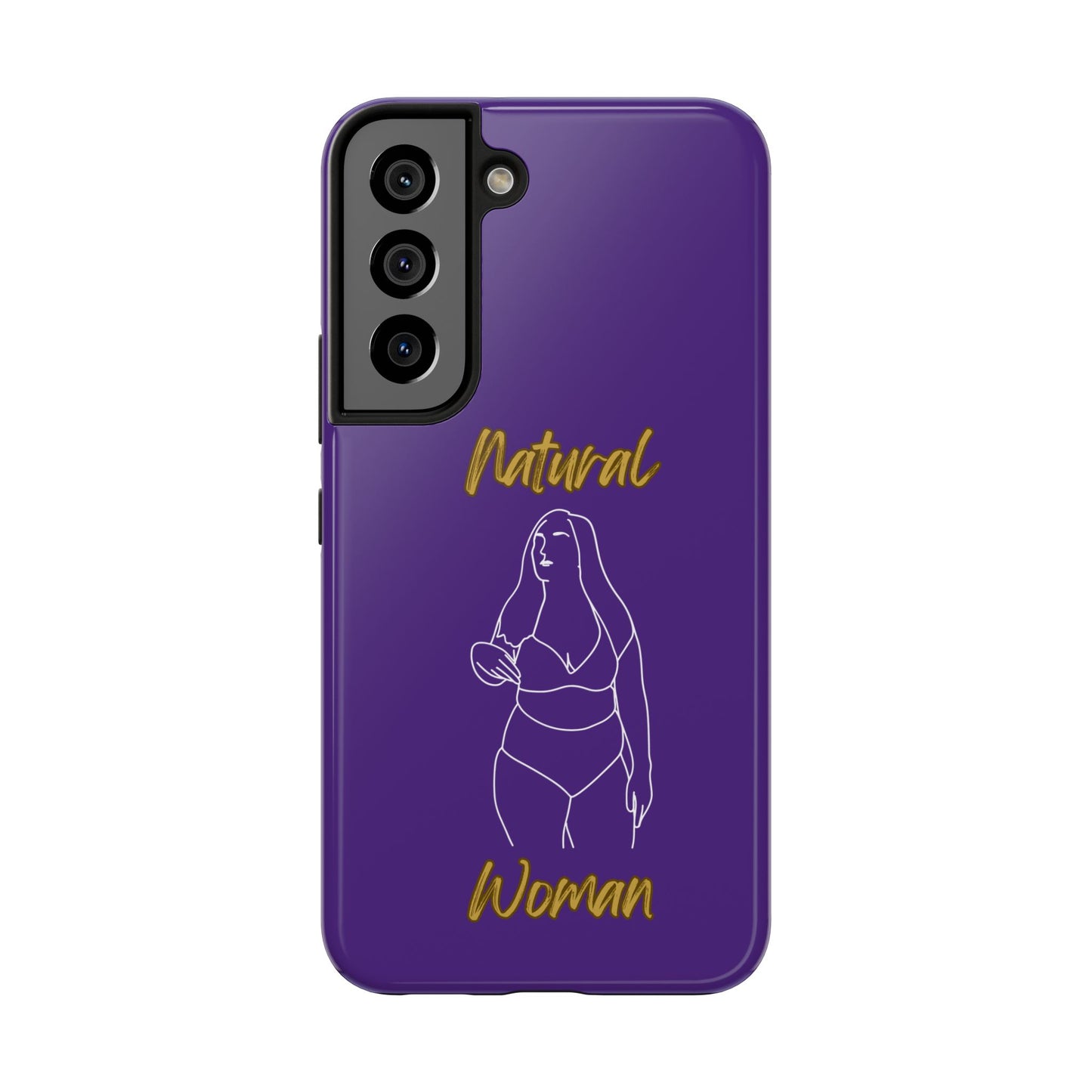 Natural Woman Full Beauty (WL)Tough Phone Cases PURPLE