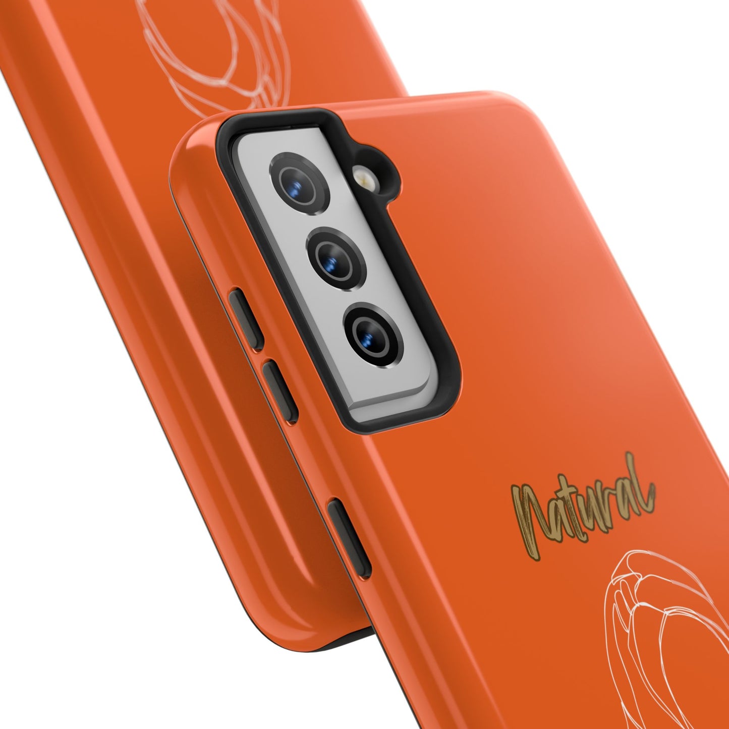 Natural Woman Towel Wrapped (WL)Tough Phone Cases ORANGE
