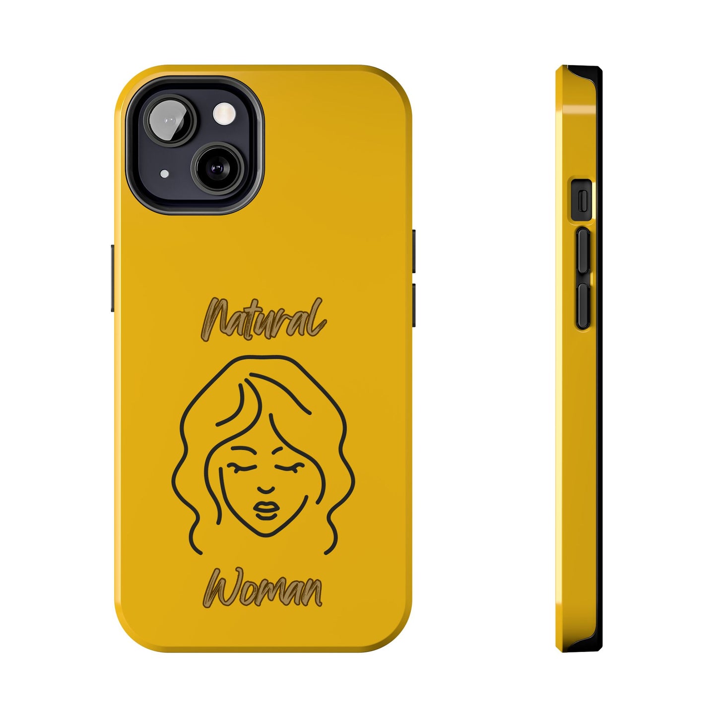 Natural Woman Modest (BL)Tough Phone Cases YELLOW