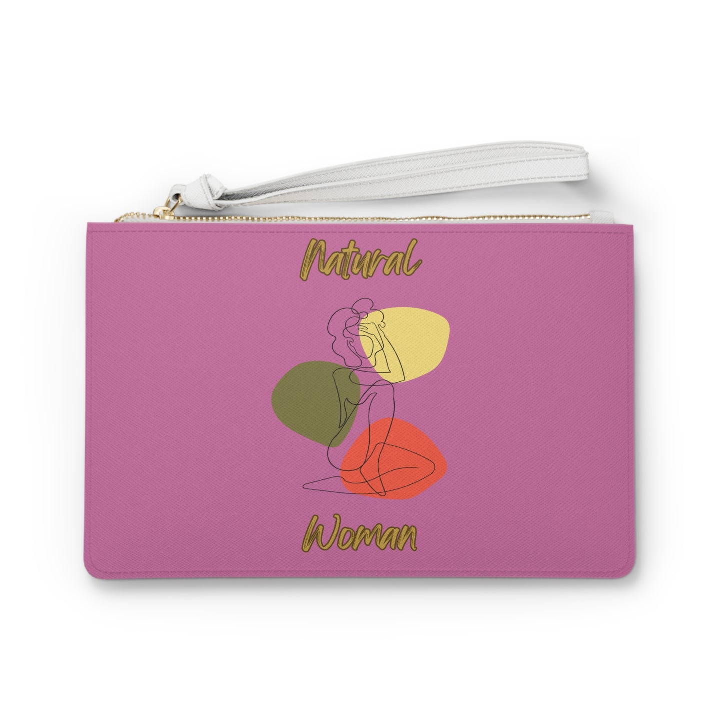 Natural Woman Colorful Pose (BL) Clutch Bag LIGHT PINK