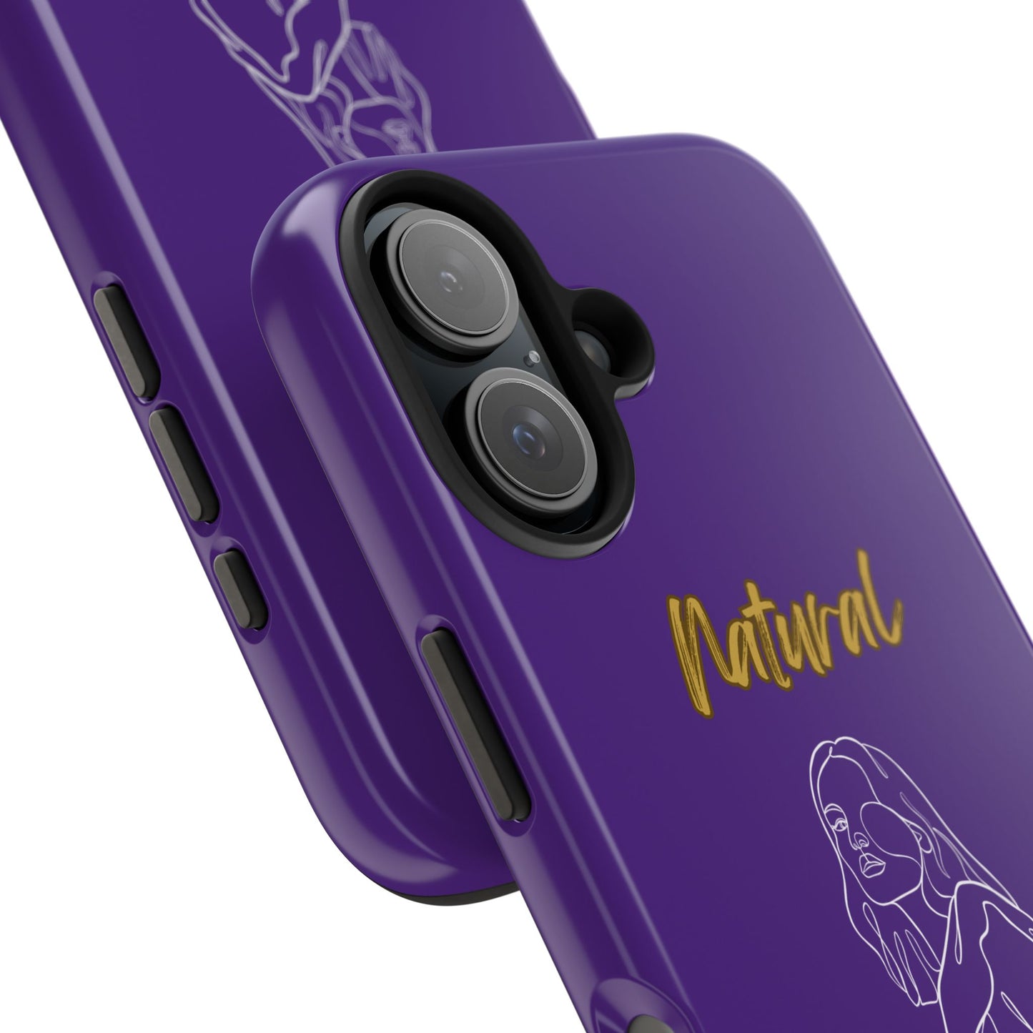 Natural Woman Care Free (WL)Tough Phone Cases PURPLE