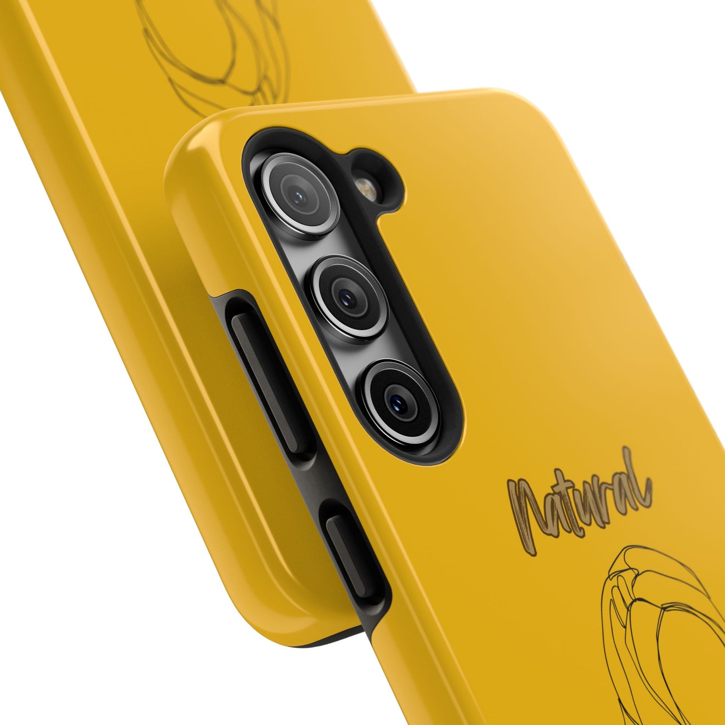 Natural Woman Towel Wrapped (BL)Tough Phone Cases YELLOW