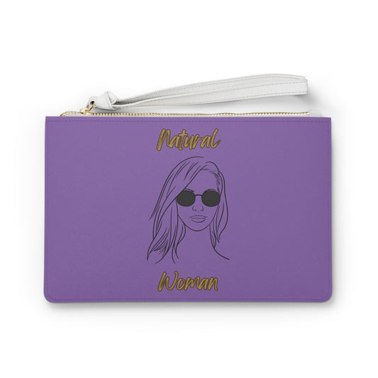 Natural Woman Shades (BL) Clutch Bag LIGHT PURPLE