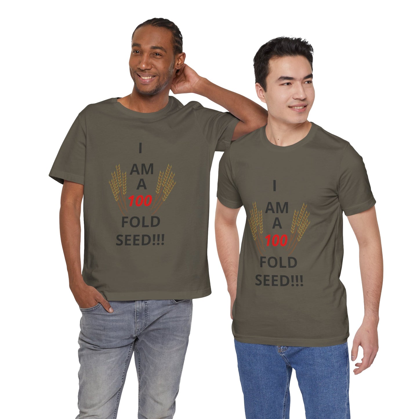 100-FOLD SEED (BL) T-Shirt