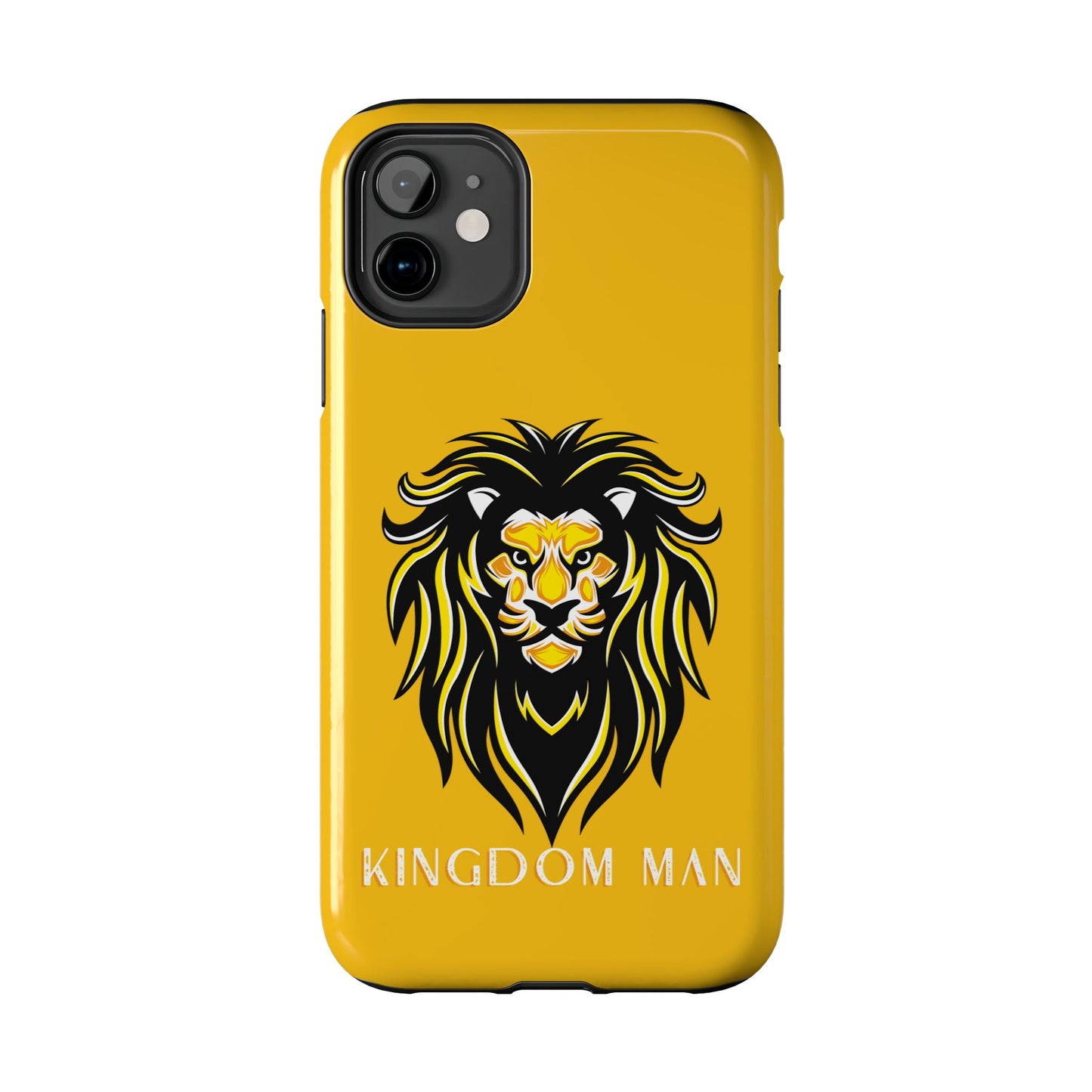 Kingdom Man (White-Gold Label) Tough Phone Case YELLOW