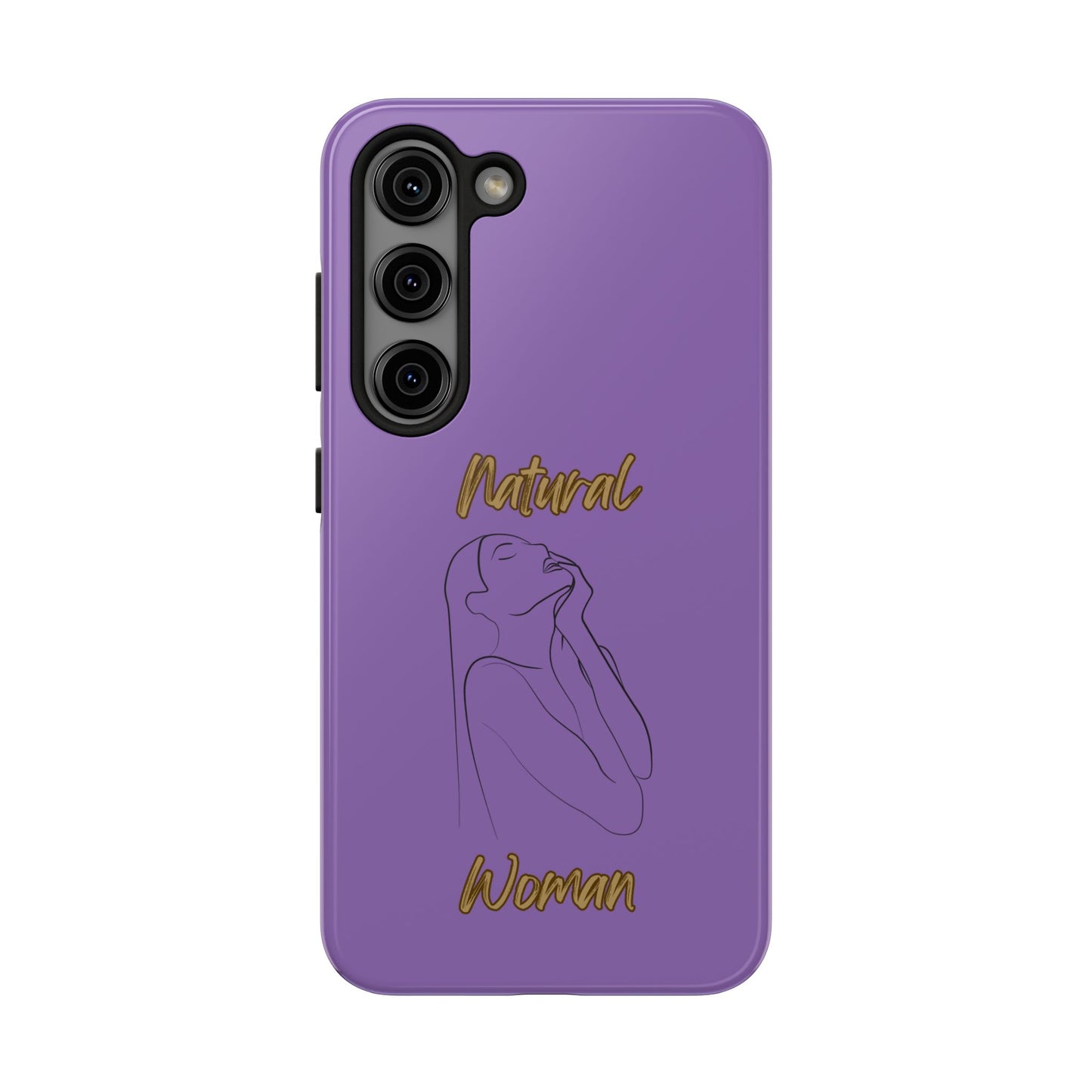 Natural Woman Thank You (BL) Tough Phone Cases LIGHT PURPLE