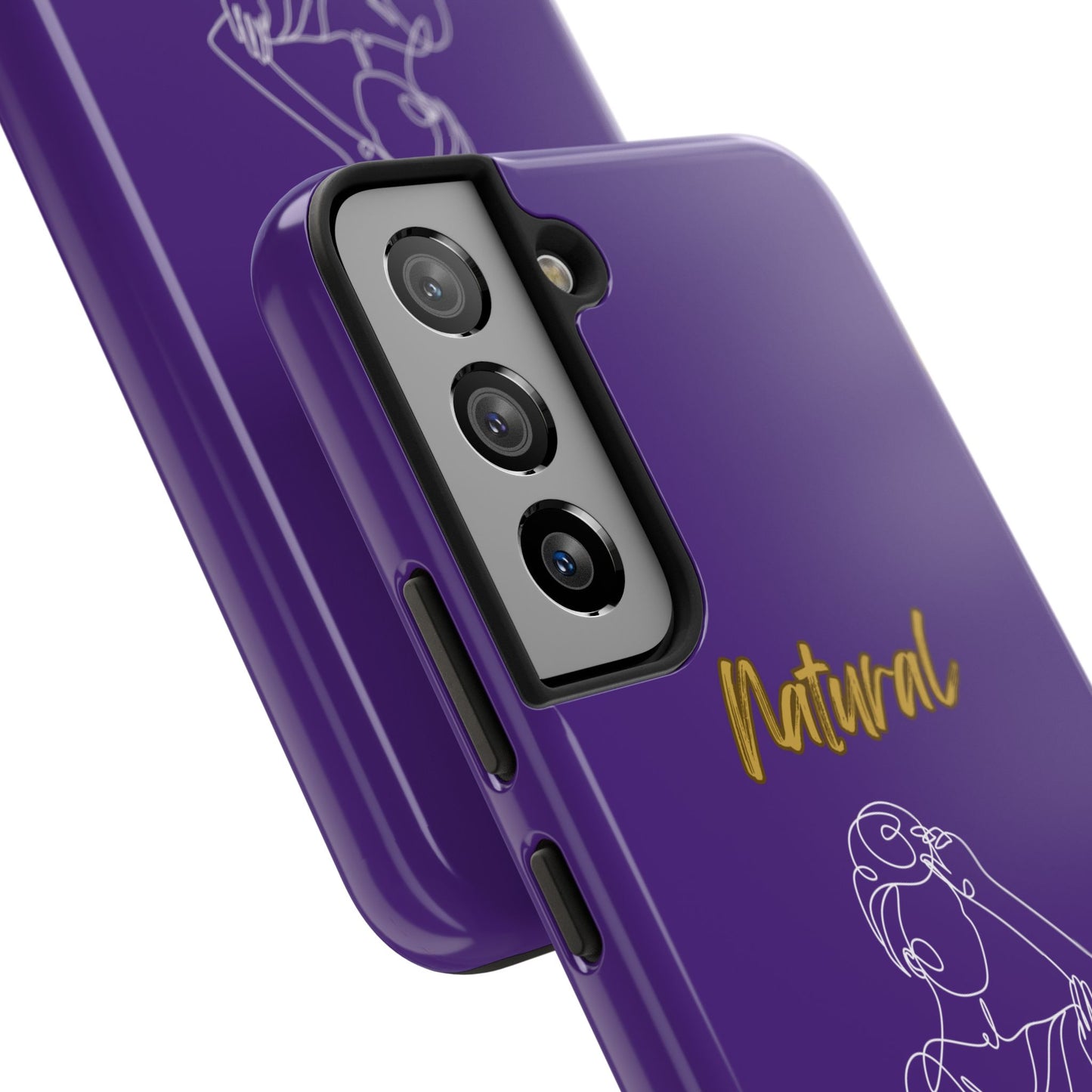 Natural Woman Style (WL)Tough Phone Cases PURPLE
