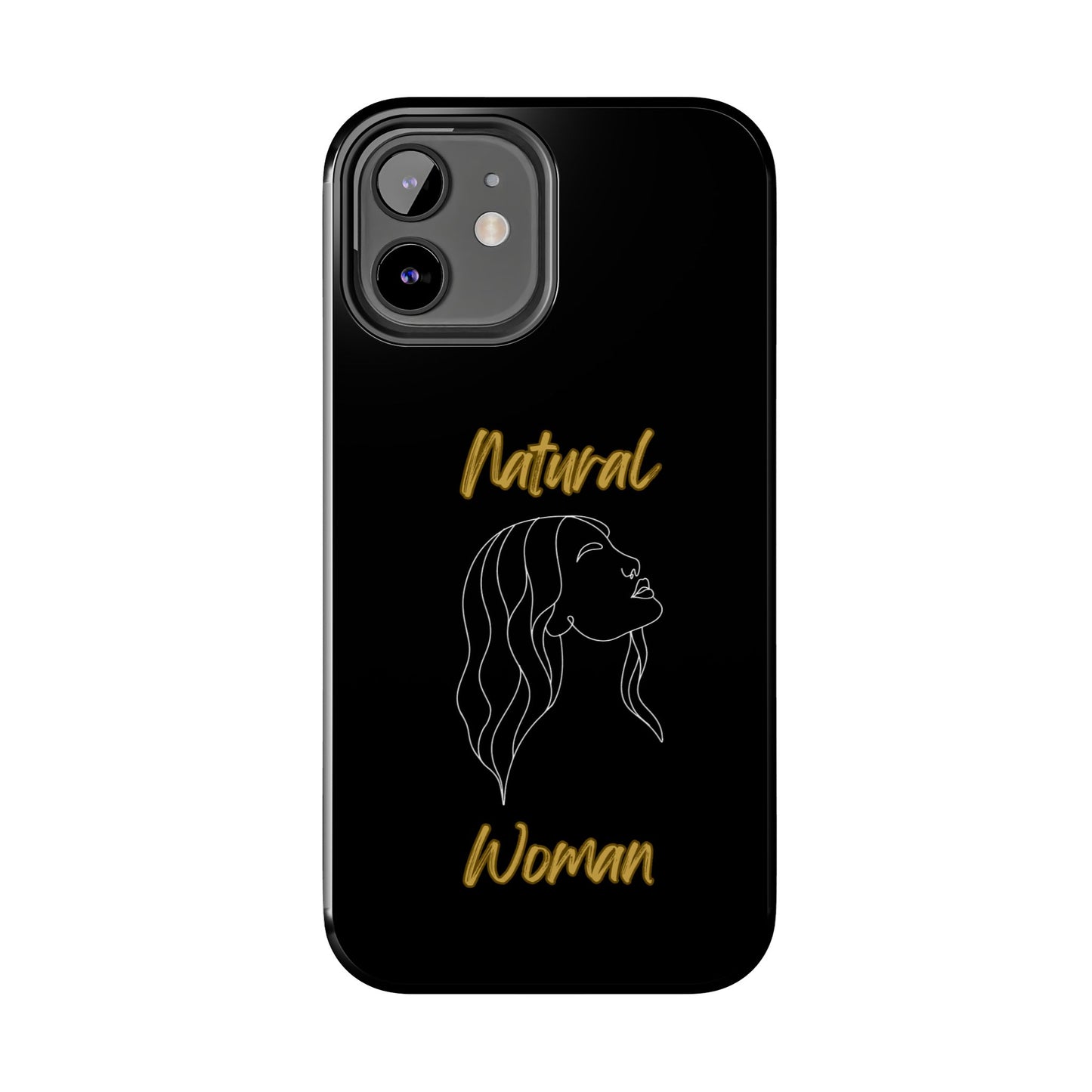 Natural Woman Breeze On Face (WL)Tough Phone Cases BLACK