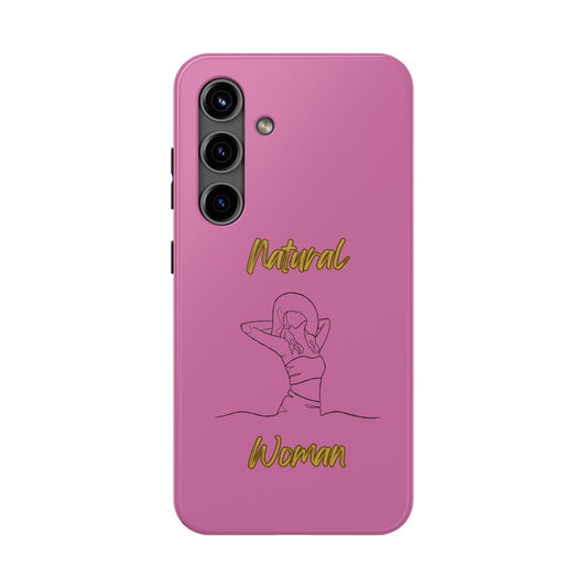 Natural Woman Sun Fun (BL)Tough Phone Cases LIGHT PINK