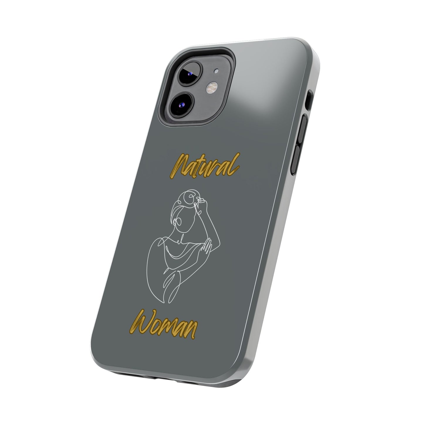 Natural Woman Style (WL)Tough Phone Cases DARK GREY