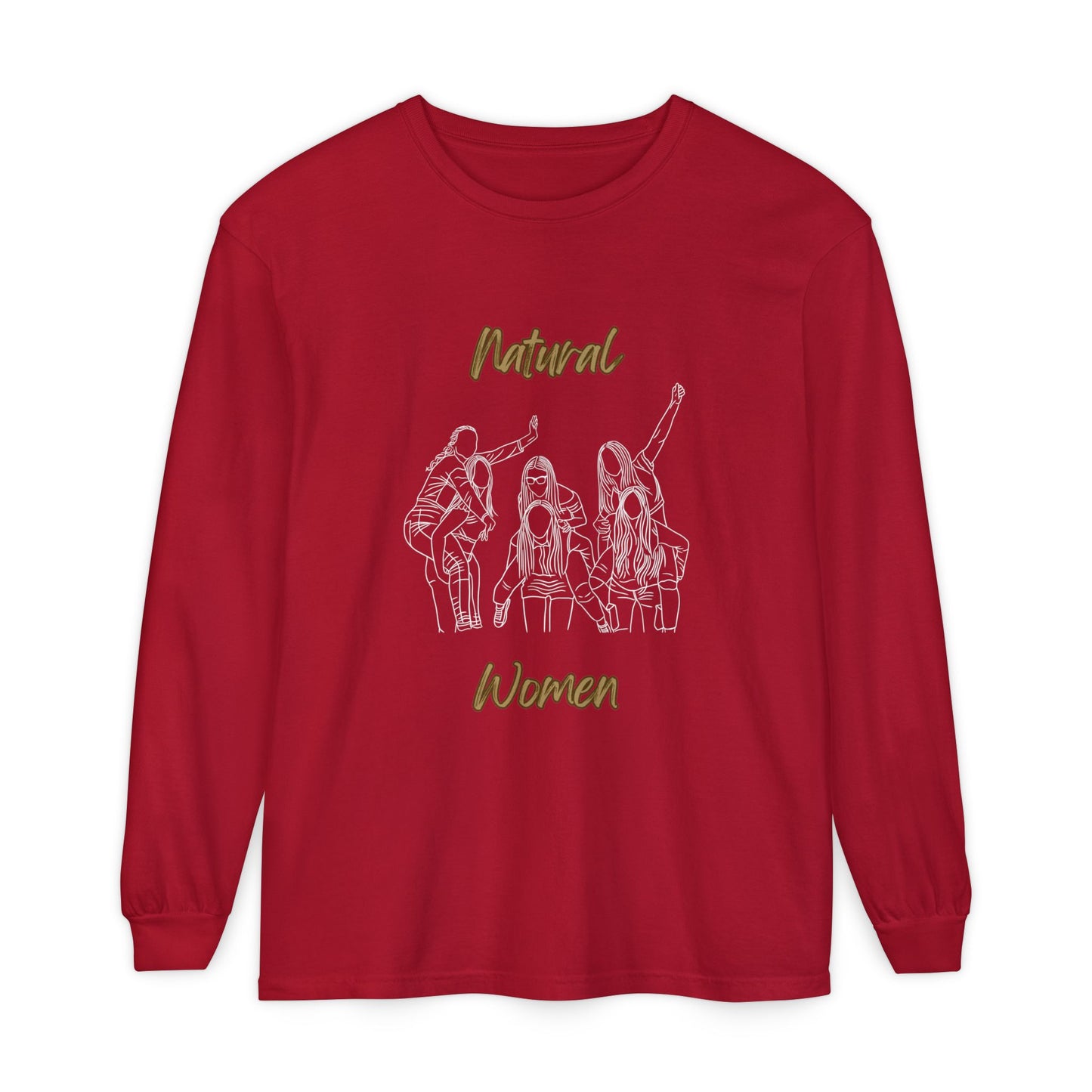 Natural Women Piggy Back (WL) Long Sleeve T-Shirt