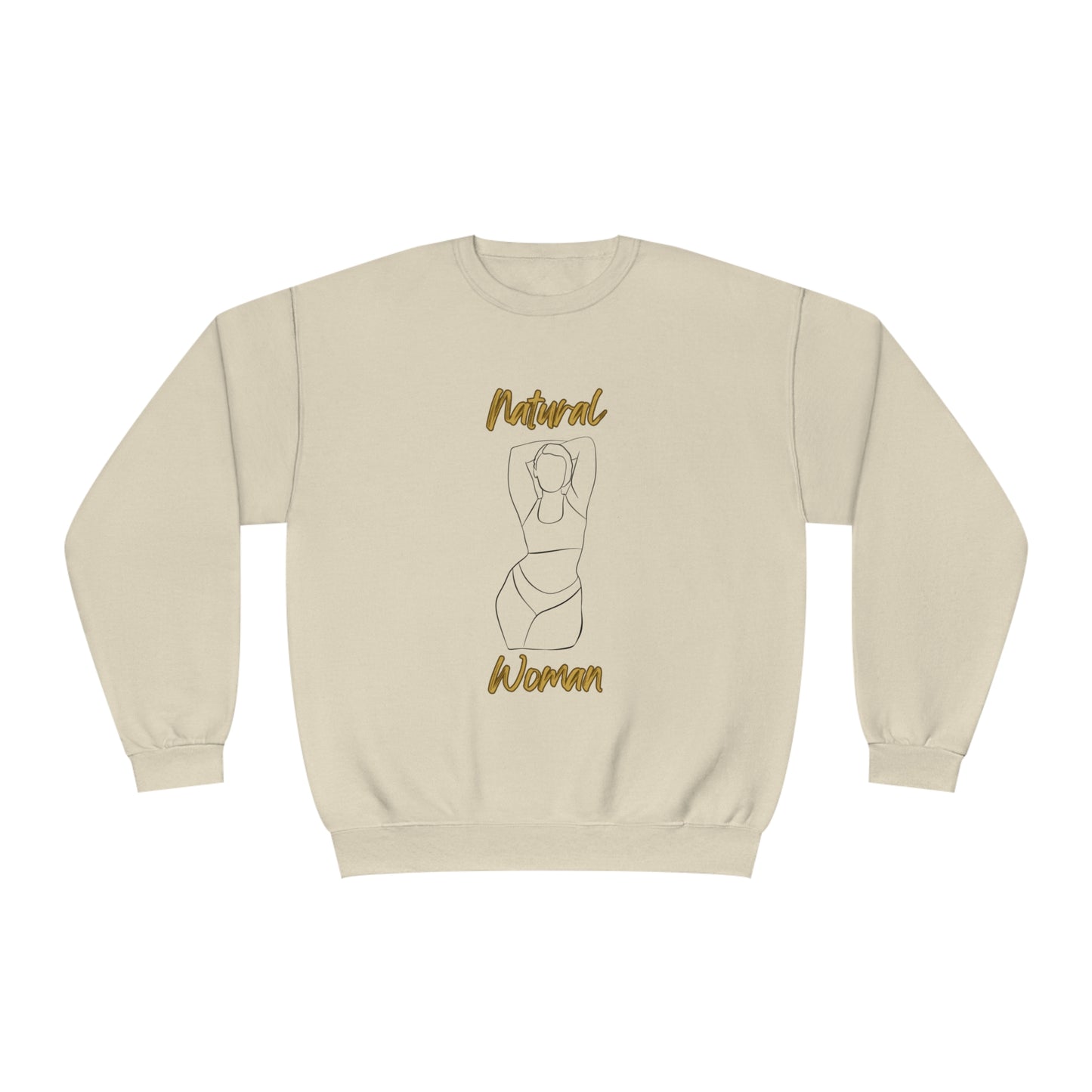 Natural Woman I Love Me (BL) Crewneck Sweatshirt