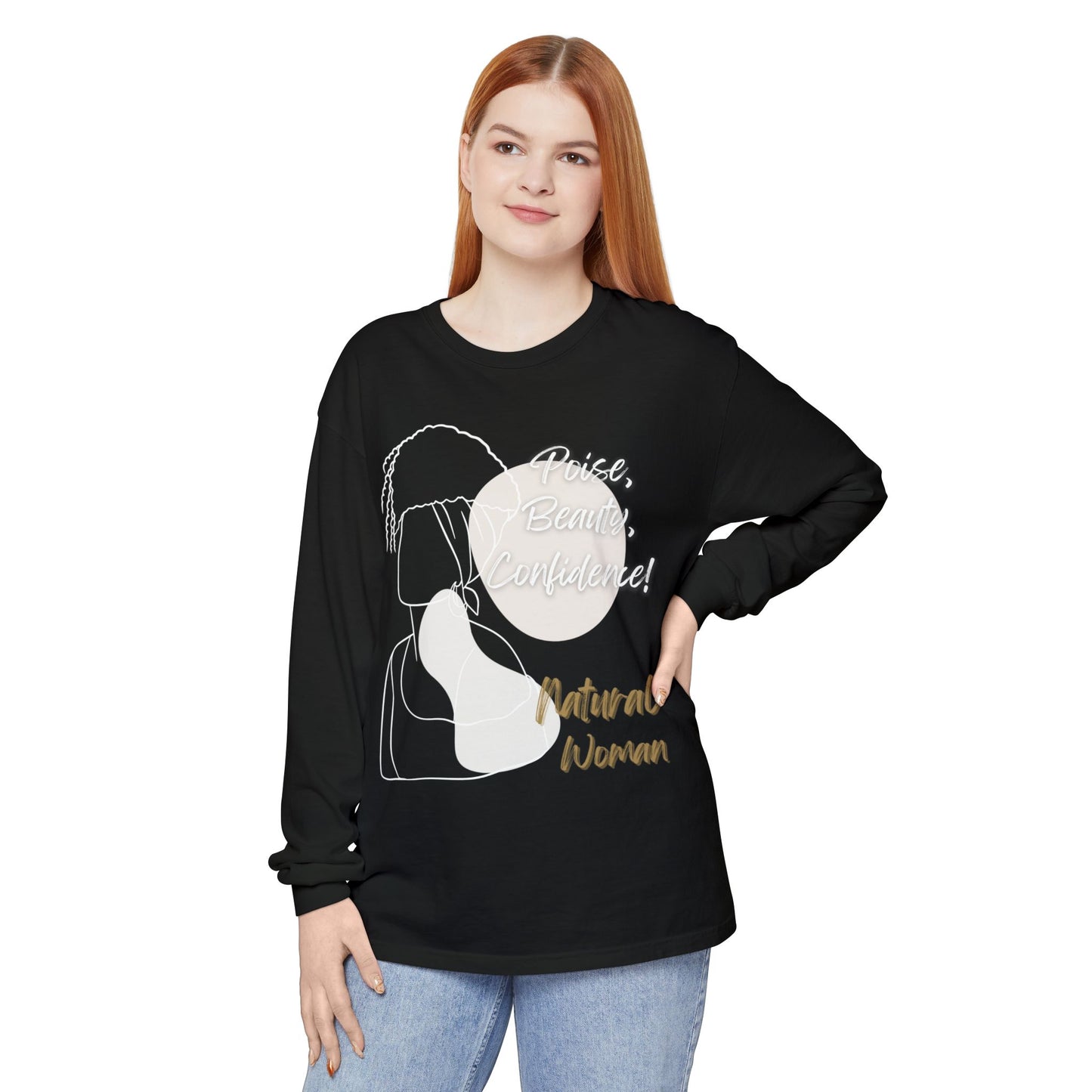 Natural Woman Puff (WL) Long Sleeve T-Shirt