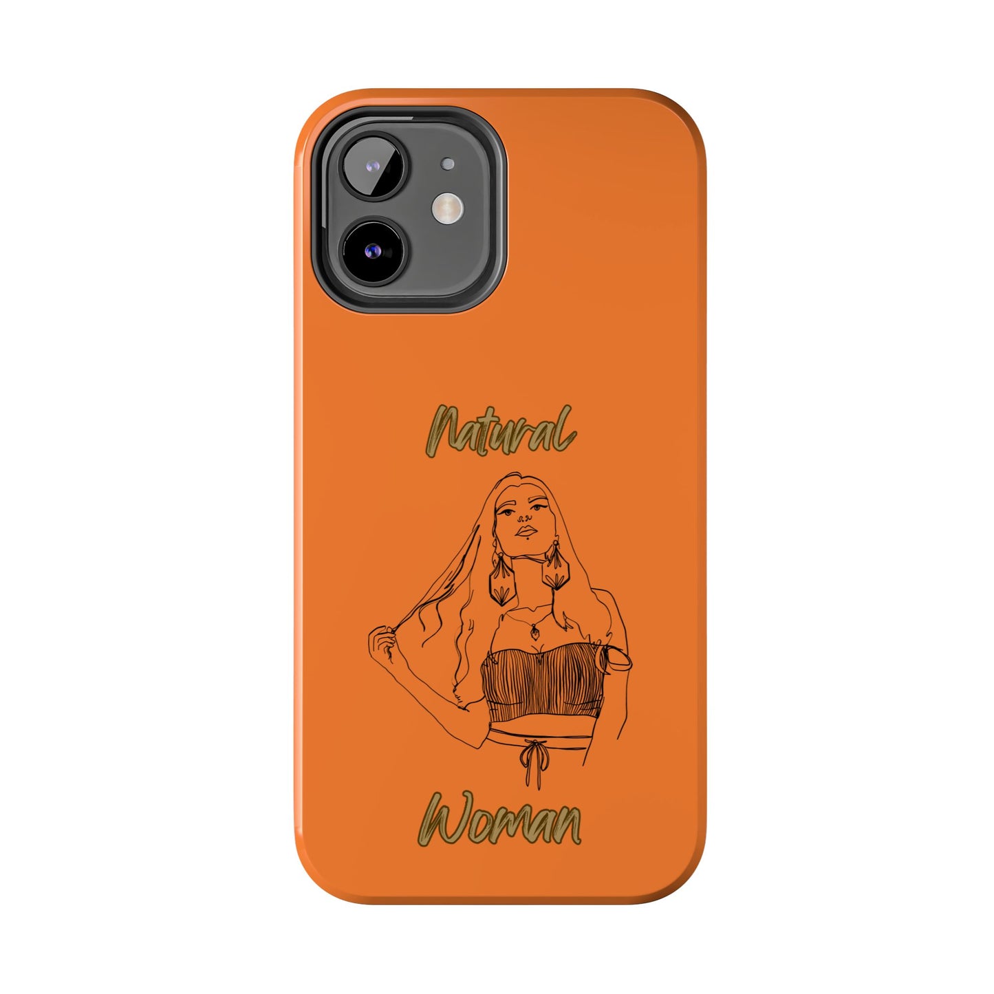 Natural Woman Thinking (BL)Tough Phone Cases CRUSTA