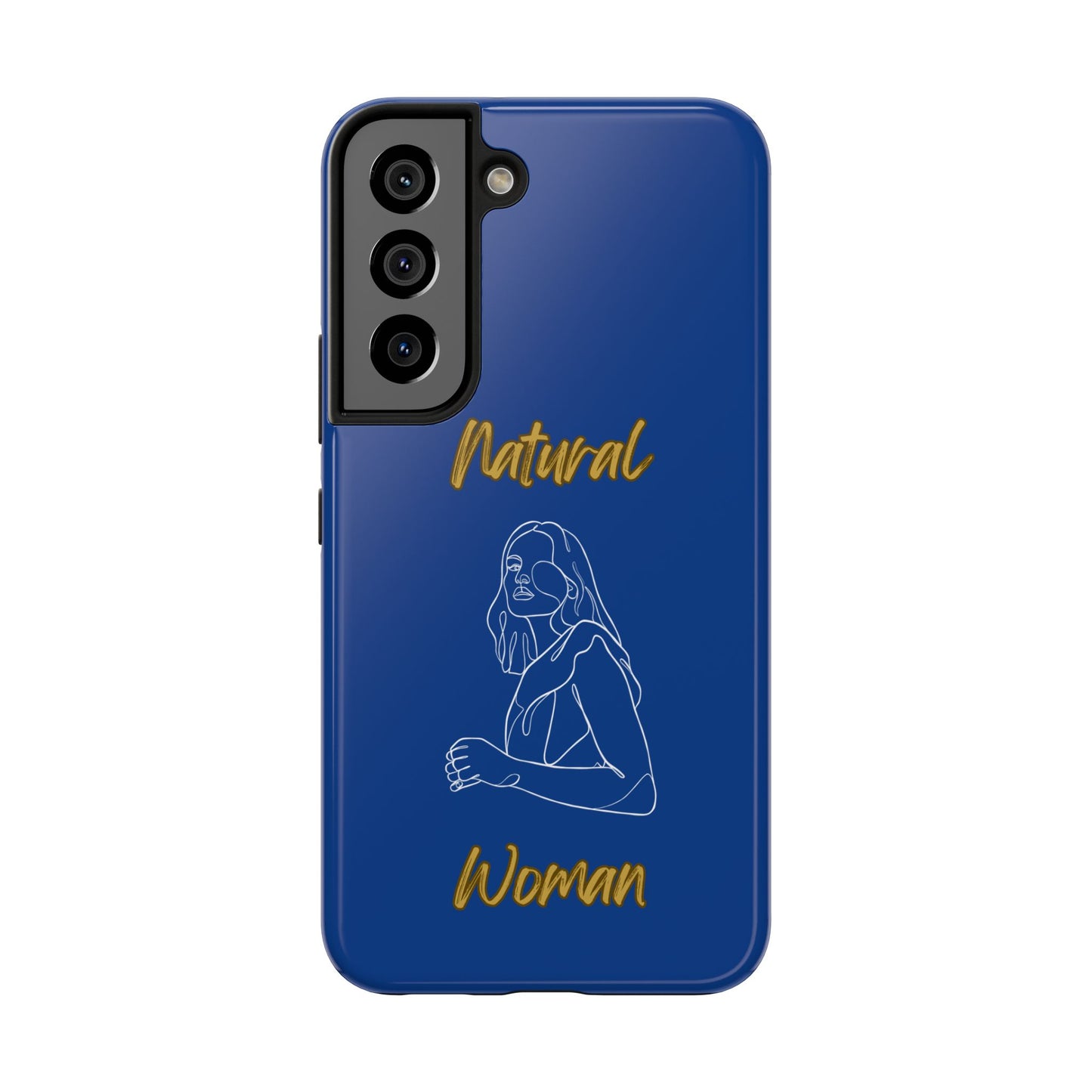 Natural Woman Care Free (WL)Tough Phone Cases DARK BLUE