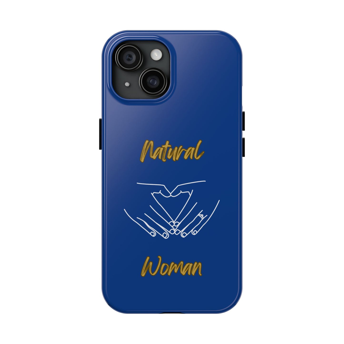 Natural Woman I Love You (WL)Tough Phone Cases DARK BLUE