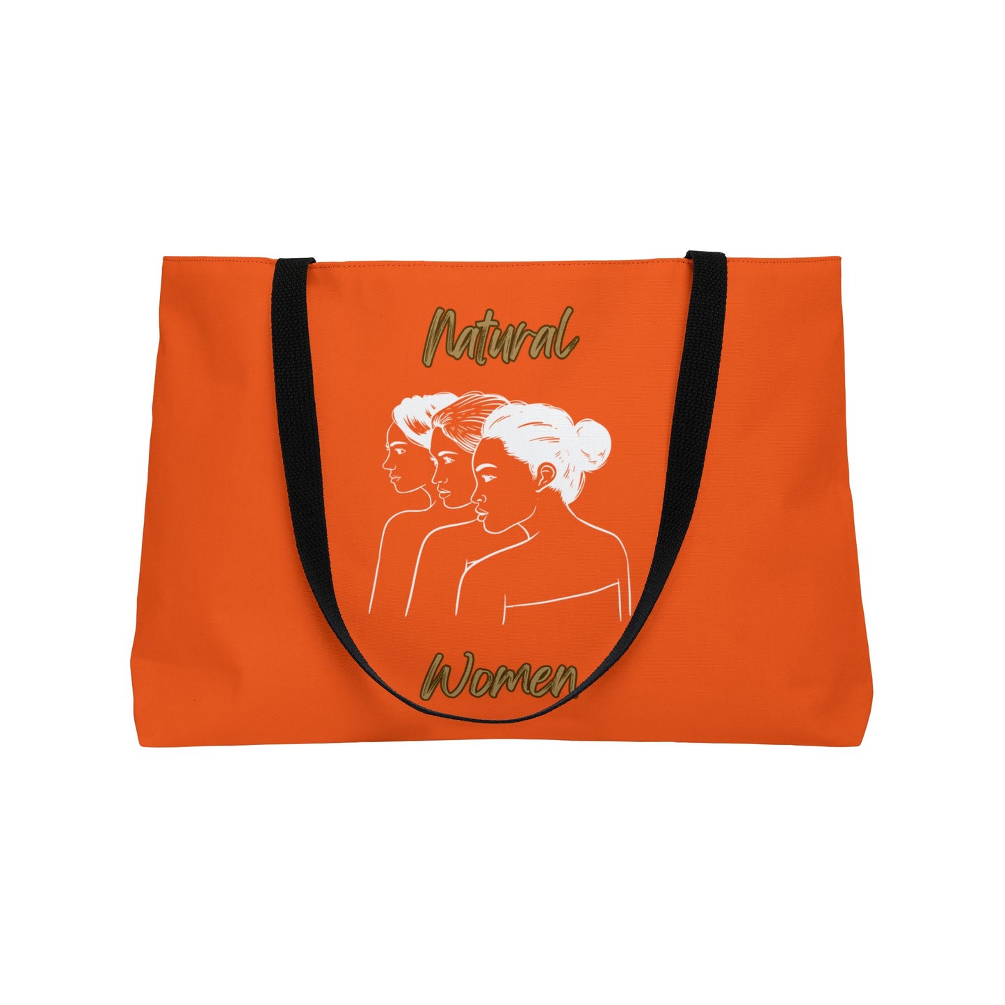 Natural Women United Friends (WL) Weekender Tote Bag ORANGE