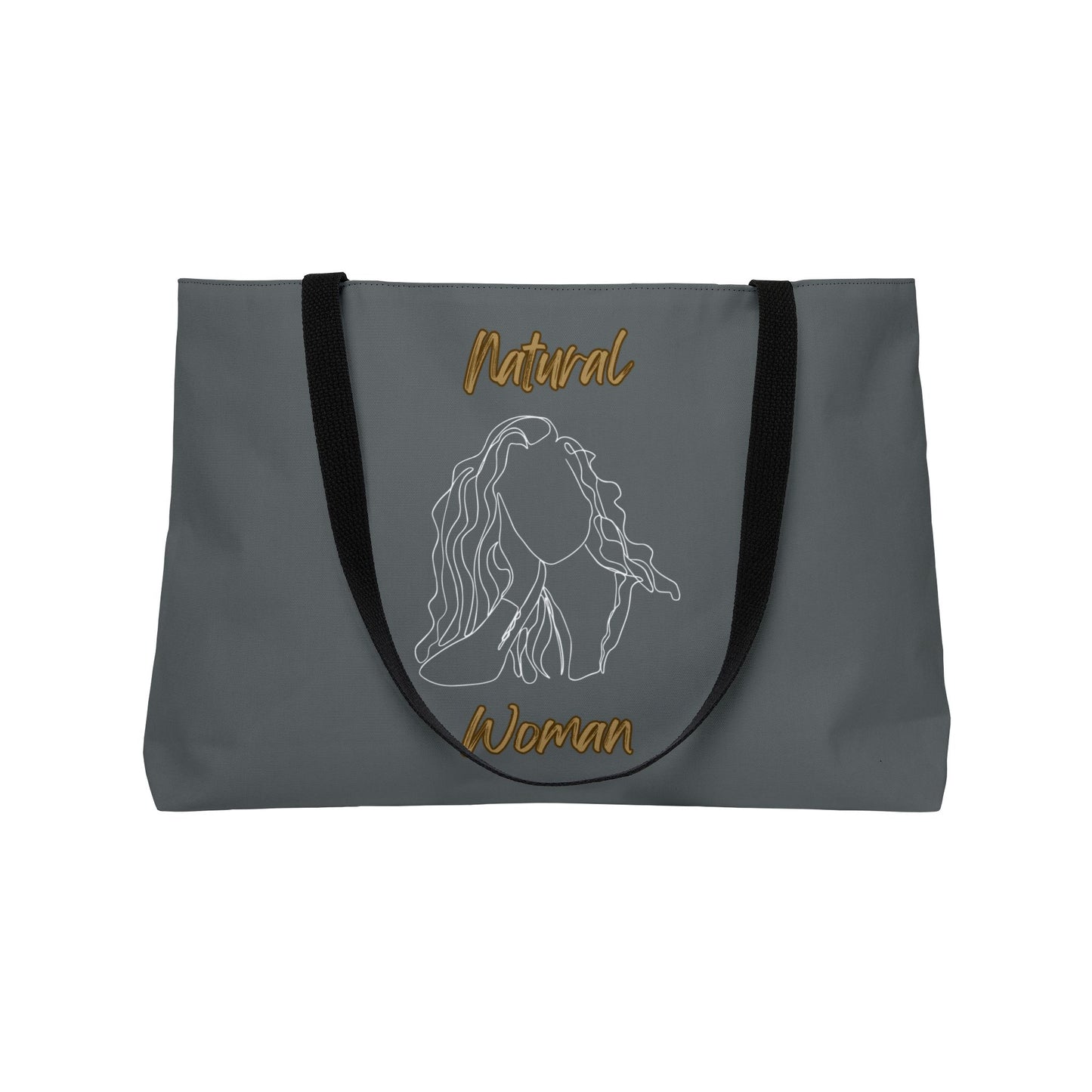 Natural Woman Relaxed (WL) Weekender Tote Bag DARK GREY