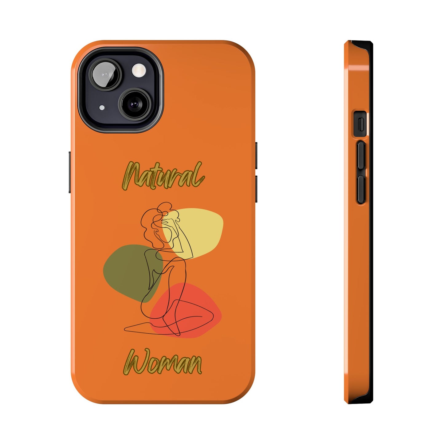 Natural Woman Colorful Pose (BL)Tough Phone Cases CRUSTA