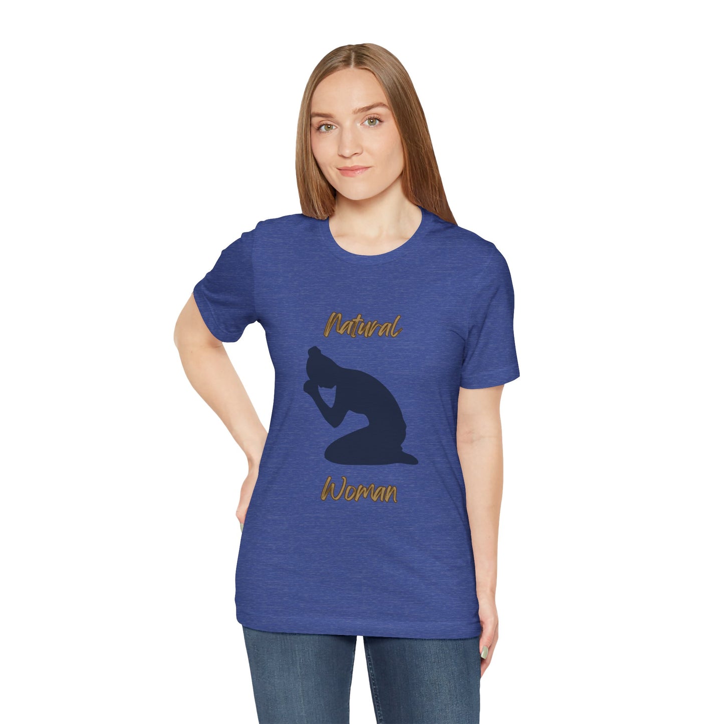 Natural Woman Pray (BL) Short Sleeve T-Shirt