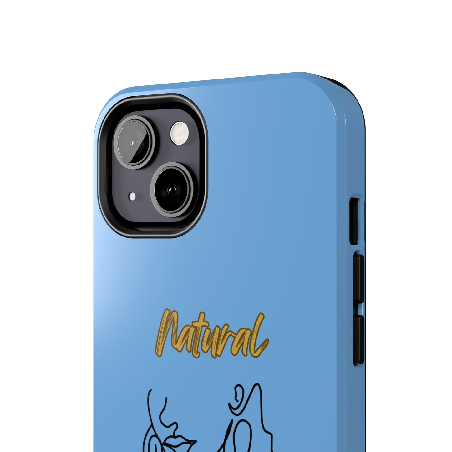 Natural Woman Lips (BL)Tough Phone Cases LIGHT BLUE
