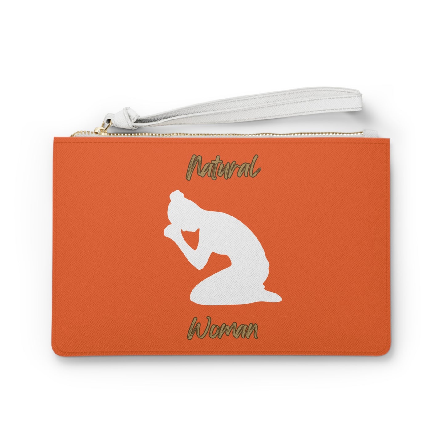 Natural Woman Pray (WL) Clutch Bag ORANGE