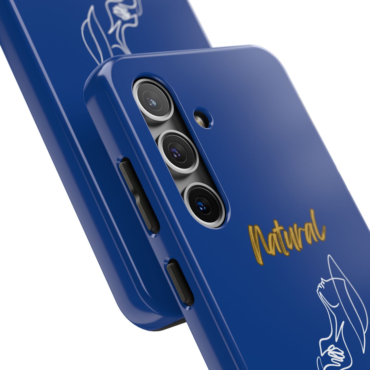 Natural Woman Free (WL)Tough Phone Cases DARK BLUE