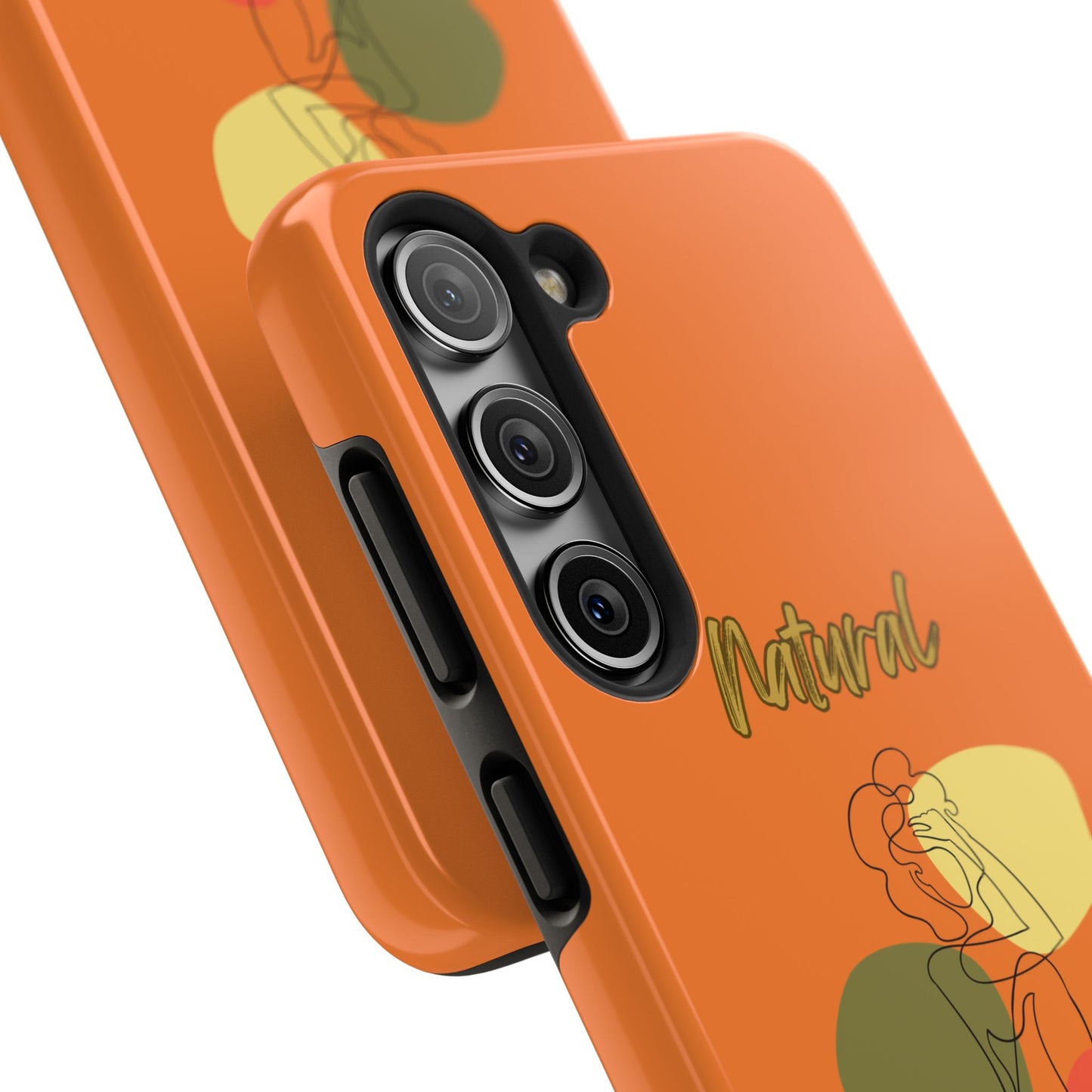 Natural Woman Colorful Pose (BL)Tough Phone Cases CRUSTA