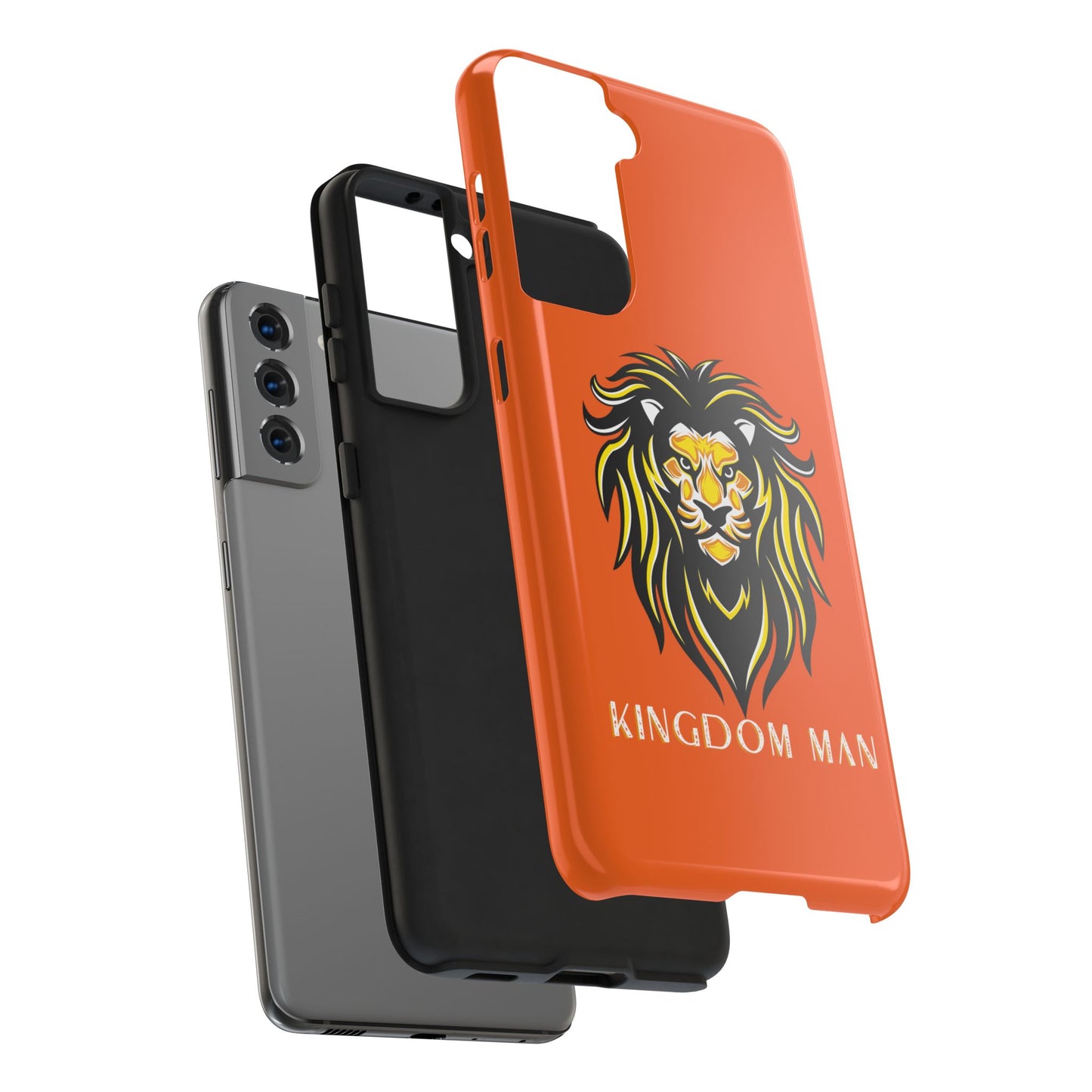 Kingdom Man (White-Gold Label) Tough Phone Case ORANGE