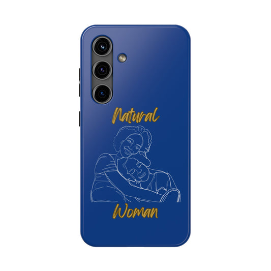 Natural Woman Loving Embrace (WL)Tough Phone Cases DARK BLUE