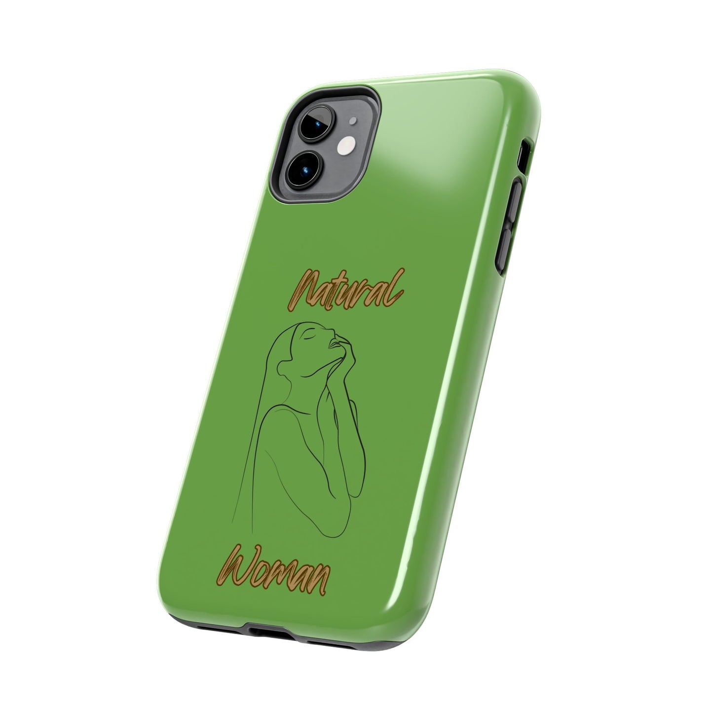 Natural Woman Thank You (BL) Tough Phone Cases GREEN