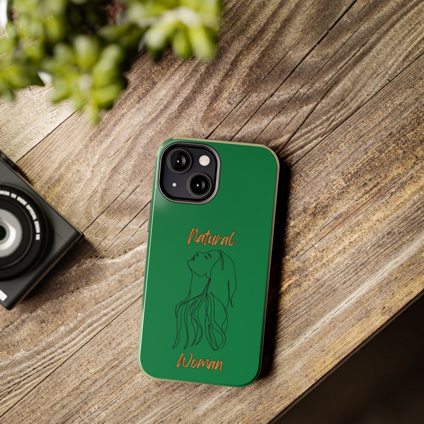 Natural Woman Appreciation (BL) Tough Phone Cases DARK GREEN