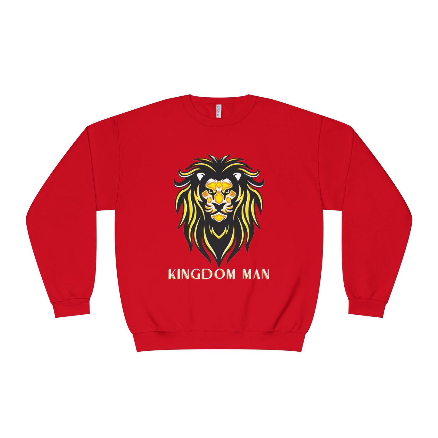 Kingdom Man (White/Gold) Crewneck Sweatshirt
